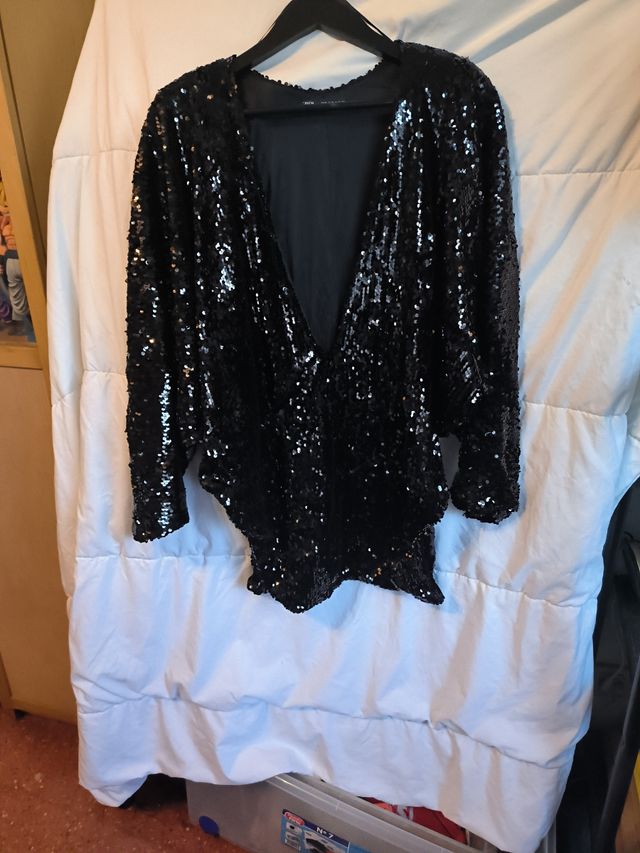 Casaca lentejuelas