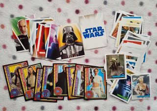Lote 75 Cromos STAR WARS Diferentes y Nuevos
