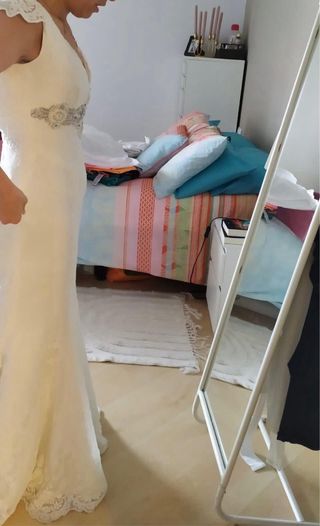 Vestido de novia de Frank Sarabia