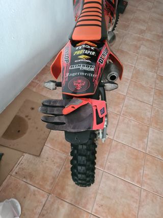Moto enduro ktm 125 exc 