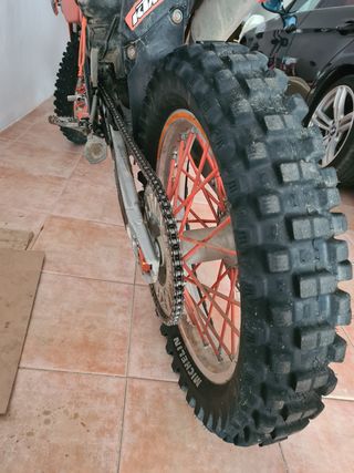 Moto enduro ktm 125 exc 