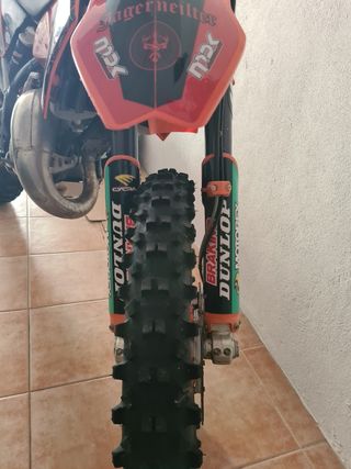 Moto enduro ktm 125 exc 