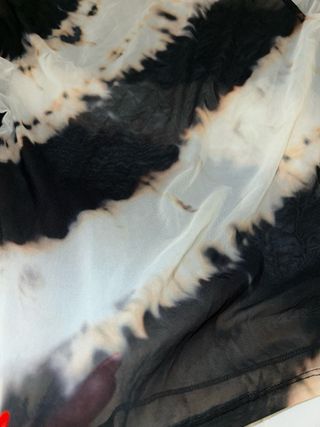 CAMISETA TRANSPARENTE BERSHKA
