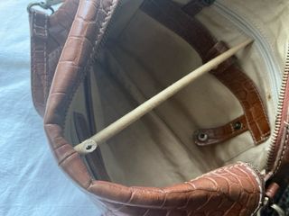 Bolso piel Adolfo Dominguez 33x22