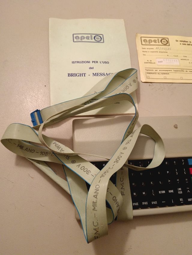 Tastiera Bright vintage