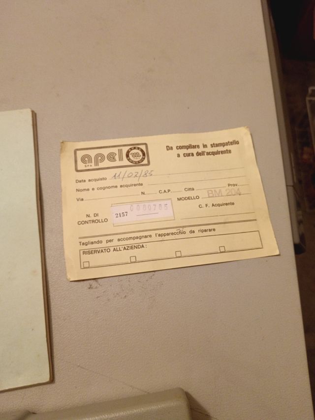 Tastiera Bright vintage