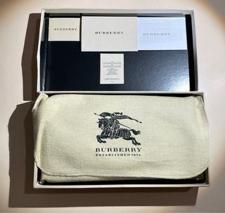 Portafoglio Burberry donna rosso