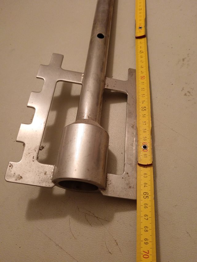 Pala frastagliata agitatore