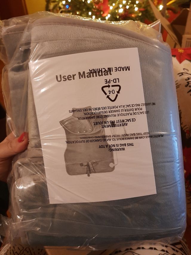 Cuscino termico per sollievo dolore schi