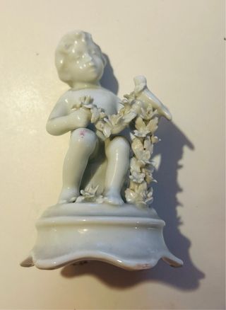 FIGURA BISCUIT PORCELANA ALEGORIA VERANO