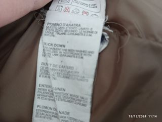 Giubbotto piumino uomo 