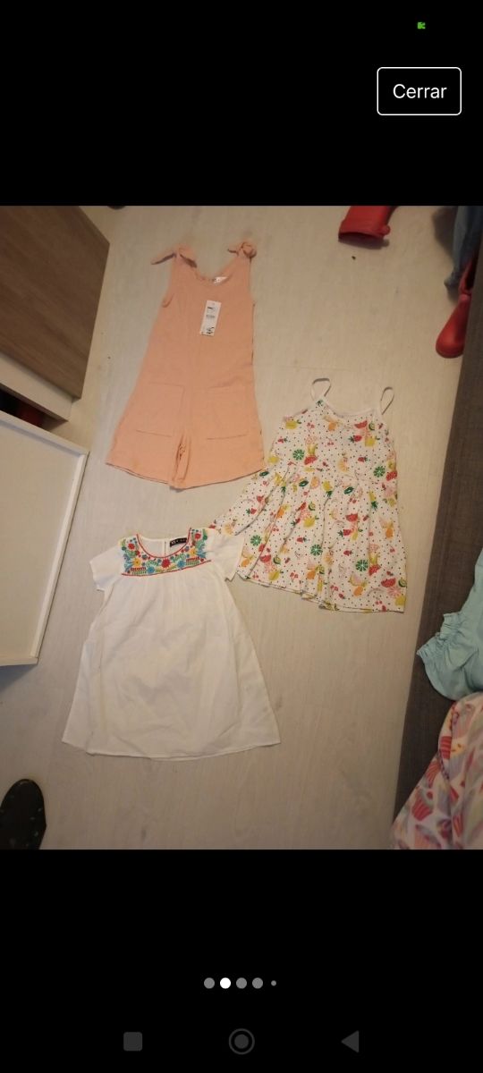 Lote ropa 7 prendas niña 3 años