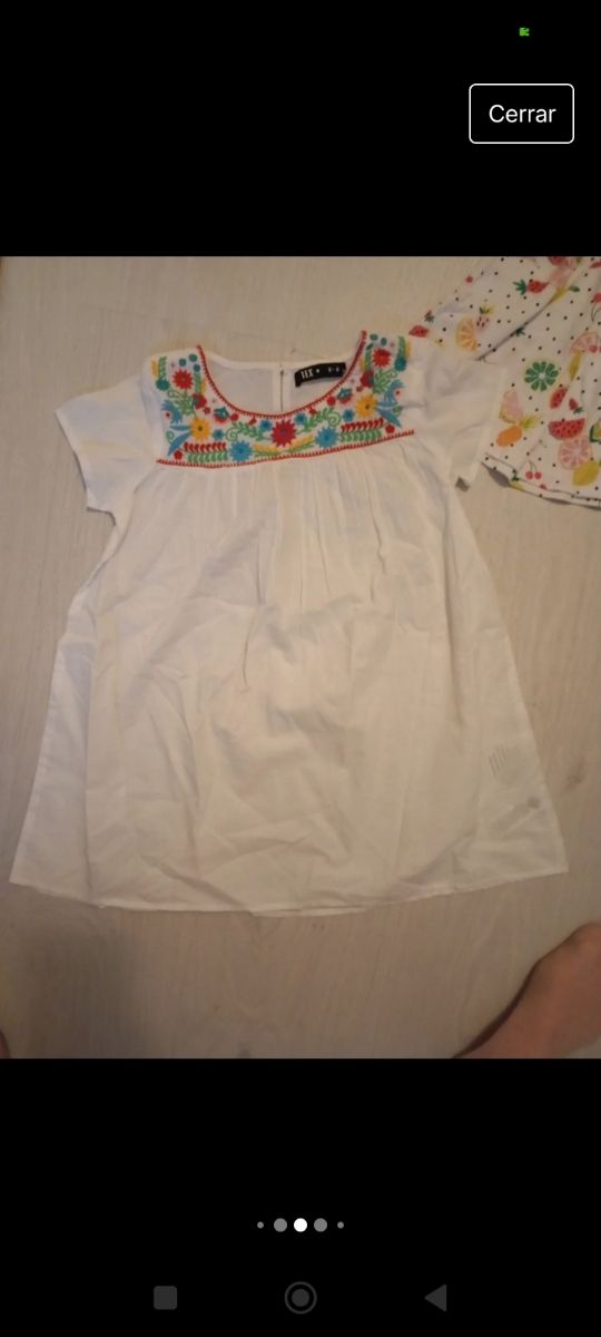 Lote ropa 7 prendas niña 3 años