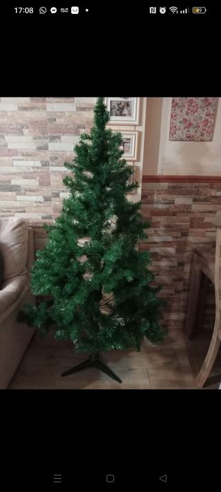 Árbol navidad y adornos 