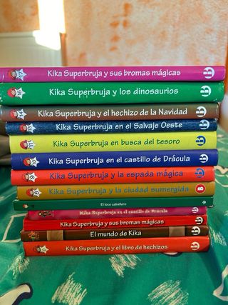 Libros kika superbruja