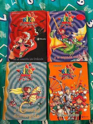 Libros kika superbruja