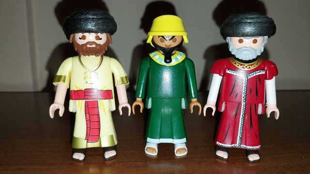 Grupo vendedores Belen Playmobil