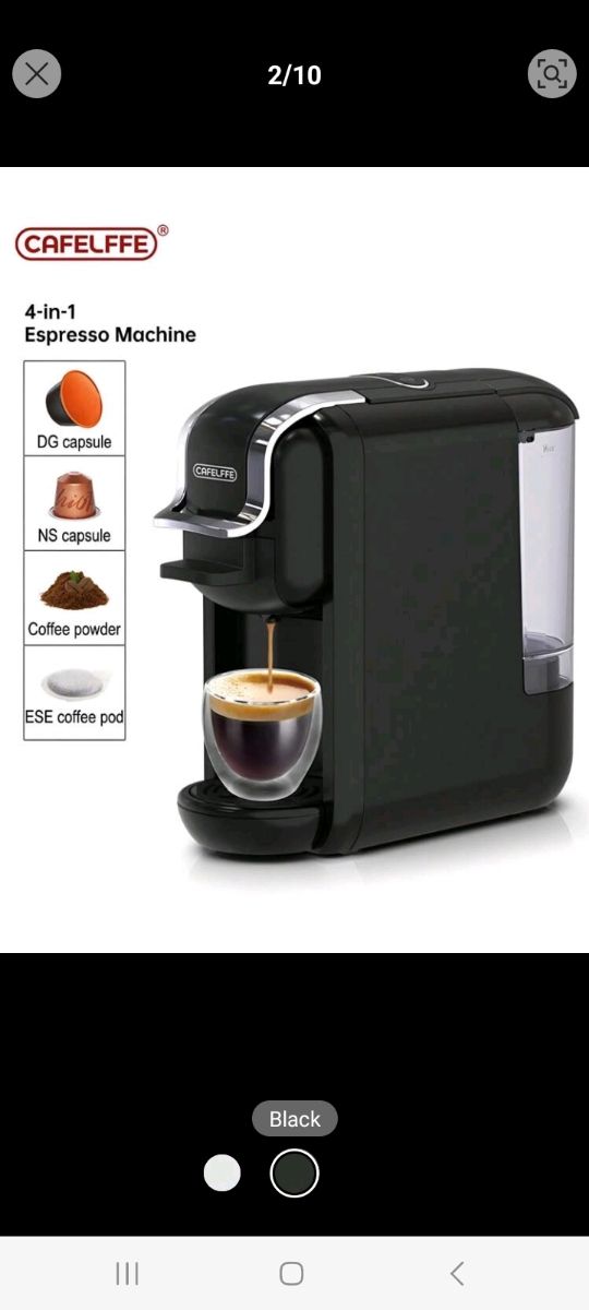 Espresso machine café