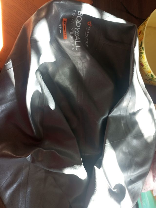 Pelota de Pilates, Yoga 65 cm a estrenar, Gris