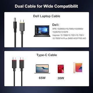 Laptop e caricabatterie mobile veloce da 140 W
