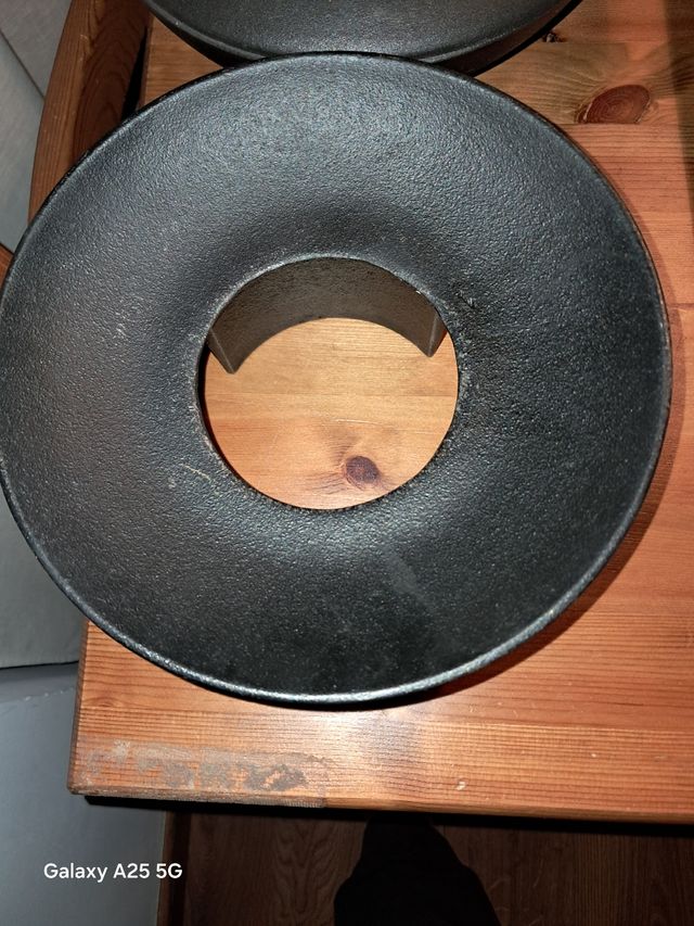 Fondue hierro , casi sin uso