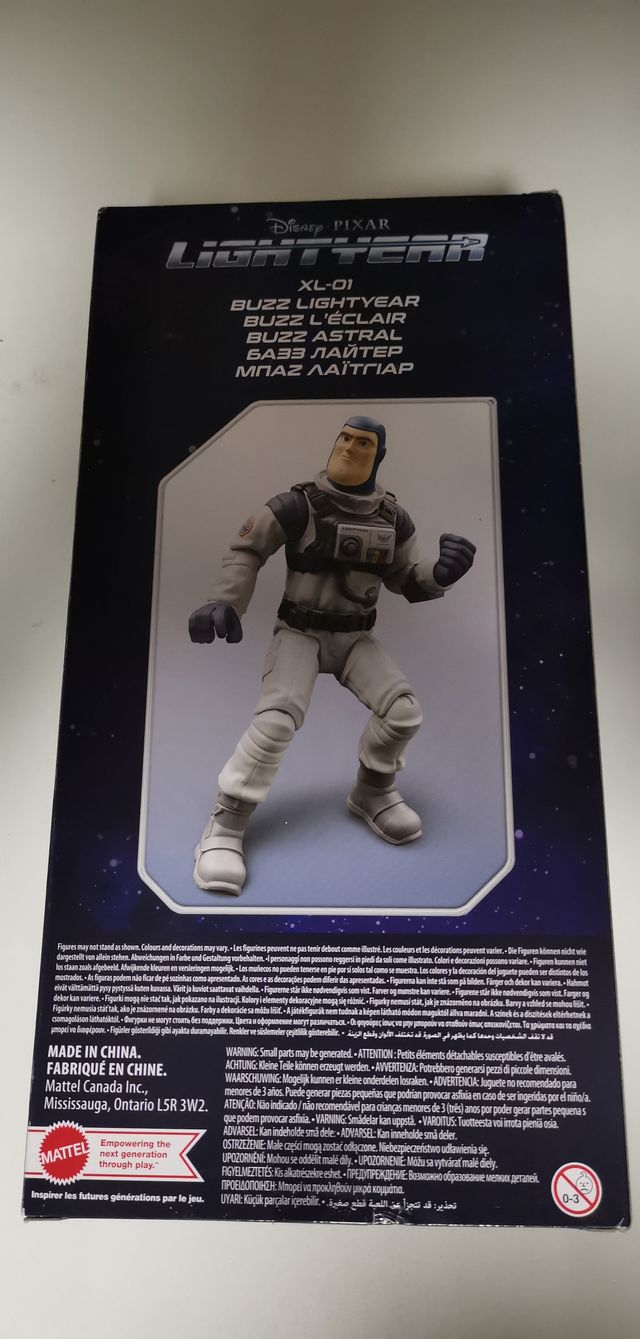 SIGILLATO. Buzz Lightyear, Toy Story, personaggio da 29 cm