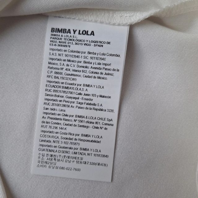 Camiseta mujer Bimba y Lola