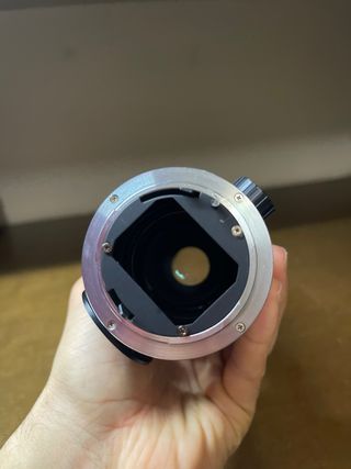 300mm 5.6 Yashika lens piu il duplicatore 