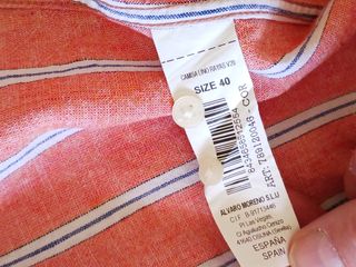Camisa rayas Álvaro Moreno,talla 40