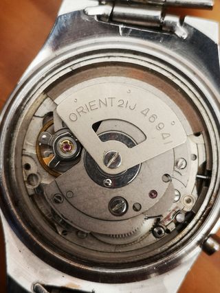 Reloj Orient 3 estrellas crystal 