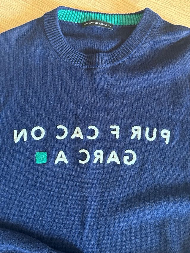 Jersei Purificacion Garcia talla XL