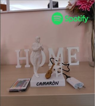 Figura de camaron de la isla.