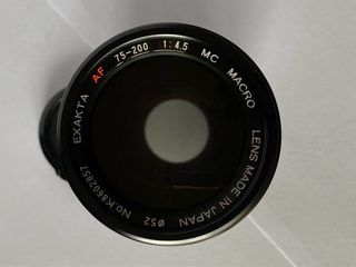 Exacta AF 75/200mm f/4.5 per Minolta/Sony reflex A