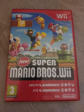 Juego WII. Súper Mario Bros