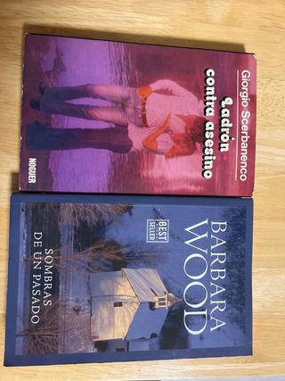 Lote de dos libros novela romantica