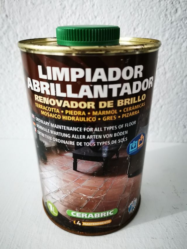 Limpiador, abrillantador de suelos