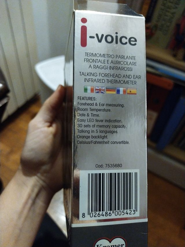 Termometro I-Voice Kramer