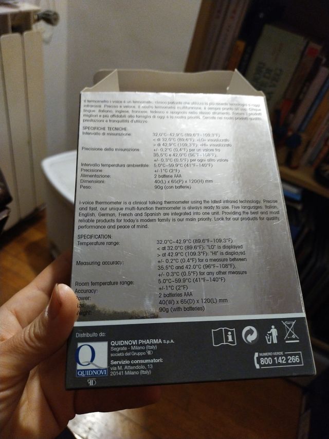 Termometro I-Voice Kramer