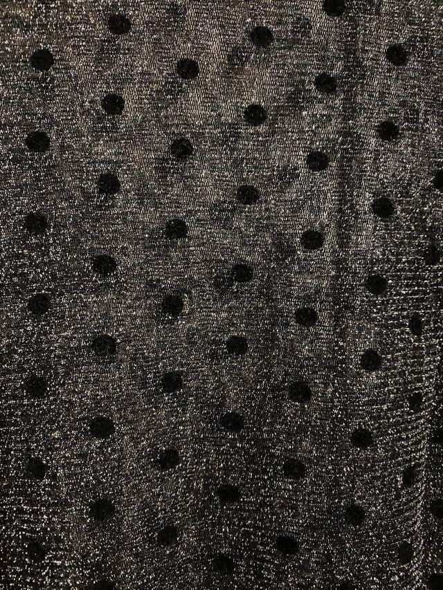 Camiseta lunares y brillantina