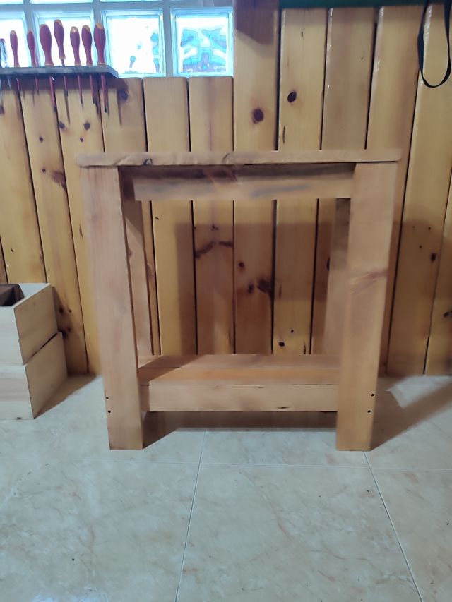 🪵 MESA CONSOLA DE MADERA 🪵