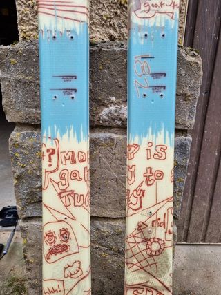 Esquís tablas 182cm Salomon Foil SIN fijaciones