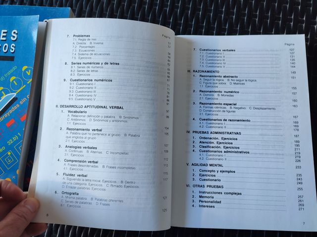 Examenes psicotécnicos + soluciones oposiciones