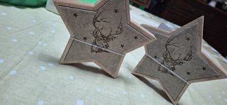 Decorazione invernale da interno