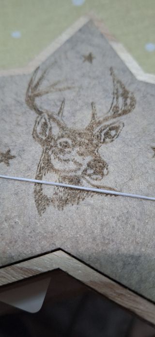 Decorazione invernale da interno