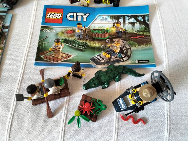 Lote Lego City. 60002,60025,60055,60066 y 60065