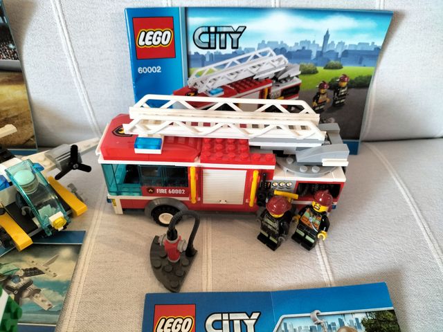 Lote Lego City. 60002,60025,60055,60066 y 60065