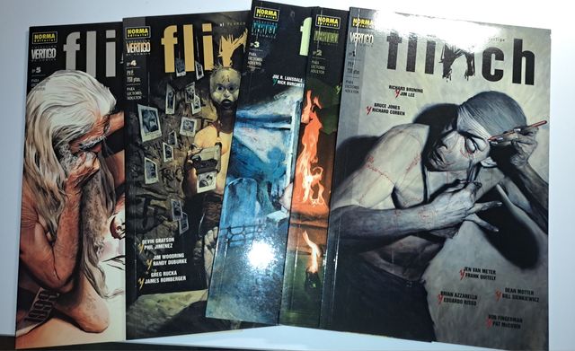 Flinch comic 5 tomos coleccion completa