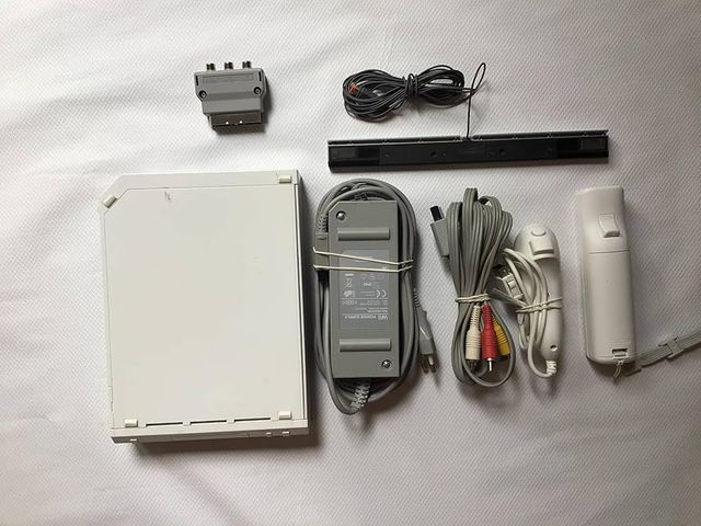 Consola Wii con 1 mando funcionando