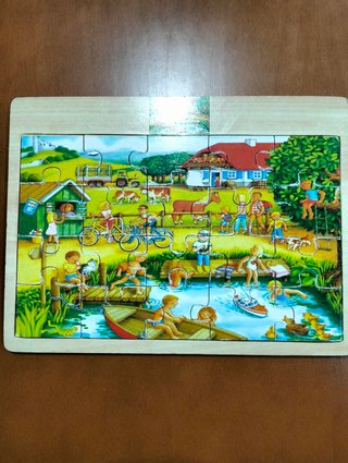 Puzzle infantil de madera