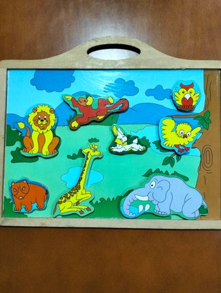 Puzzle infantil de madera